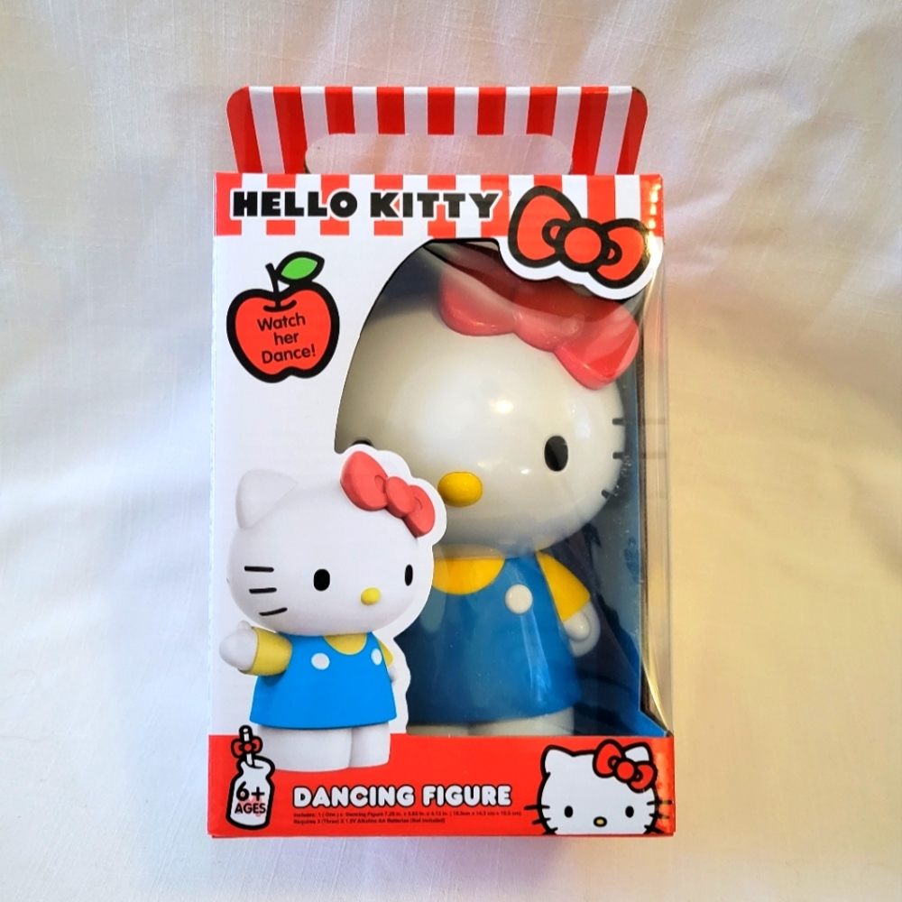 Hello Kitty Dancing Figure. Classic Super Cute Hello Kitty 8.5 inch Collectable